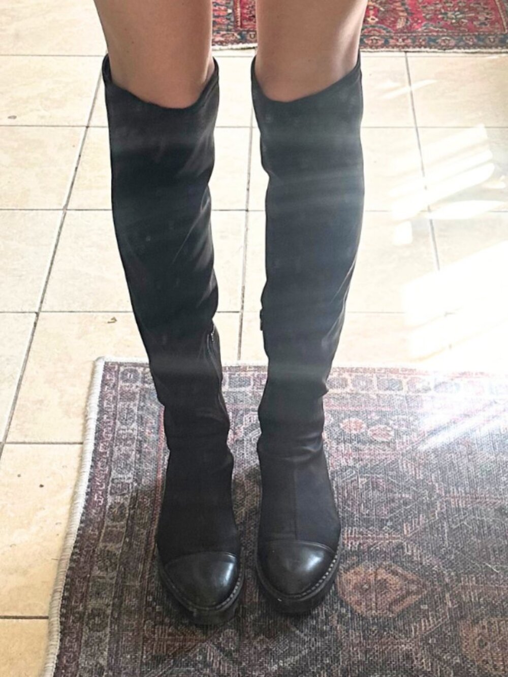 Over the Knee Punk Boots